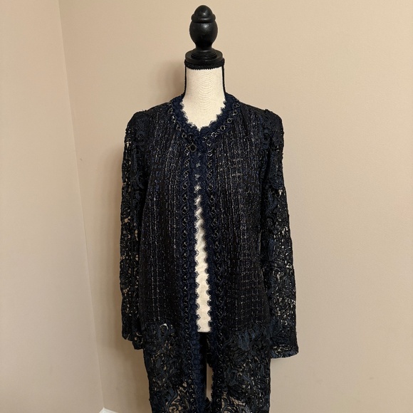 Elie Tahari Suit Jacket - Navy - Picture 1 of 5